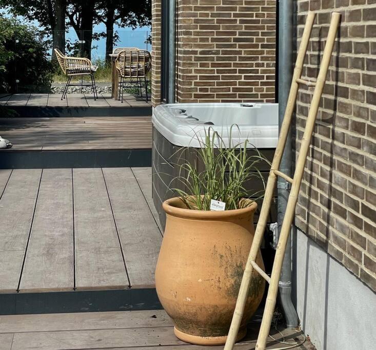 Luksus Hus I 1St Raekke, All-Incl Top Komfort Med Spa Og Skov Strøby Ladeplads Dış mekan fotoğraf