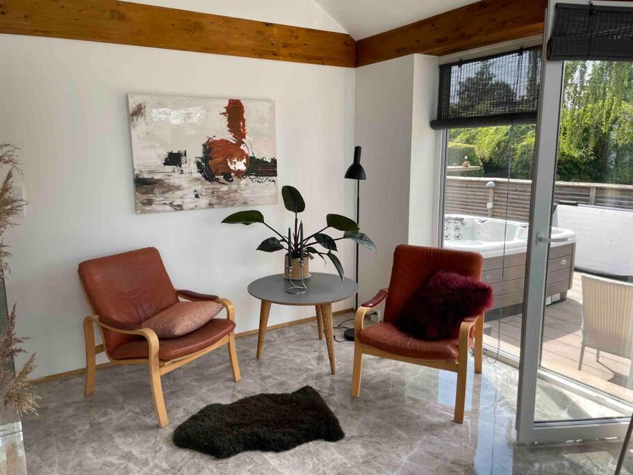 Luksus Hus I 1St Raekke, All-Incl Top Komfort Med Spa Og Skov Strøby Ladeplads Dış mekan fotoğraf